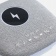 Bluetooth-колонка с беспроводной зарядкой и подсветкой Terrafonic, серая фото 3