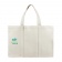 Большая сумка-шоппер VINGA Hilo из переработанного неокрашенного канваса AWARE™, 400 г/м² фото 2
