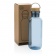 Бутылка для воды из rPET GRS с крышкой из бамбука FSC, 680 мл фото 9