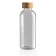 Бутылка для воды из rPET (стандарт GRS) с крышкой из бамбука FSC® фото 2