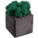Декоративная композиция GreenBox Black Cube, бирюзовый фото 1