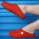 Домашние валенки Step, красные фото 3
