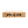 Экологичный внешний аккумулятор Bamboo, 4000 mAh фото 12
