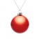 Елочный шар Finery Gloss, 8 см, глянцевый красный фото 4
