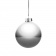 Елочный шар Finery Gloss, 8 см, глянцевый серебристый фото 7