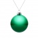 Елочный шар Finery Gloss, 8 см, глянцевый зеленый фото 5