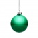 Елочный шар Finery Gloss, 8 см, глянцевый зеленый фото 7