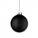 Елочный шар Finery Matt, 8 см, матовый черный фото 2