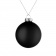 Елочный шар Finery Matt, 8 см, матовый черный фото 6