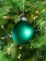 Елочный шар Finery Matt, 8 см, матовый зеленый фото 6
