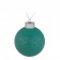 Елочный шар Chain, 8 см, зеленый фото 2