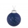 Елочный шар Stars, 8 см, синий фото 1