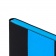 Ежедневник Bookmark, недатированный, черный с голубым фото 4