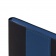 Ежедневник Bookmark, недатированный, черный с синим фото 4