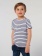 Футболка детская Miles Kids белая с темно-синим фото 6