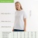 Футболка унисекс KRIS, 100% хлопок, 150 гр., белая (теплого оттенка), размер XXL фото 37