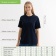 Футболка унисекс KRIS, 100% хлопок, 150 гр., темно-синяя фото 45