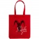 Холщовая сумка «Любовь зла», красная фото 5