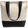 Холщовая сумка Shopaholic, черная фото 4