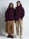 Худи Kulonga Oversize, фиолетовое фото 13
