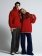 Худи Kulonga Oversize, красное фото 16