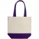Холщовая сумка Shopaholic, фиолетовая фото 4