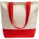 Холщовая сумка Shopaholic, красная фото 4