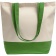 Холщовая сумка Shopaholic, ярко-зеленая фото 3