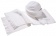 Комплект Unit Fleecy: шарф и шапка, белый фото 1