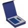 Коробка Latern для аккумулятора 5000 мАч и флешки, синяя фото 2