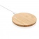 Круглая док-станция Bamboo FSC® для беспроводной зарядки, 5 Вт фото 35