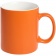 Кружка Promo матовая, оранжевая фото 1
