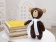 Мягкая игрушка Beastie Toys, мишка с белым шарфом фото 17