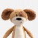 Мягкая игрушка Beastie Toys, собачка с белым шарфом фото 9