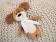 Мягкая игрушка Beastie Toys, собачка с белым шарфом фото 3