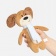 Мягкая игрушка Beastie Toys, собачка с белым шарфом фото 8