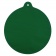 Новогодний самонадувающийся шарик, зеленый с белым рисунком фото 4