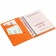 Обложка для паспорта Devon, оранжевая фото 4