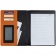 Папка с блокнотом Torga, черная с оранжевым фото 5