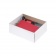Подарочный набор в малой универсальной коробке, красный (спортбутылка, ежедневник, ручка) фото 5