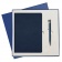 Подарочный набор Portobello/Sky синий (Ежедневник недат А5, Ручка) беж. ложемент фото 1