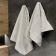 Полотенце махровое «Кронос», среднее, светло-серое фото 3