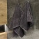 Полотенце махровое «Кронос», среднее, темно-серое (маренго) фото 3