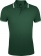 Рубашка поло мужская Pasadena Men 200 с контрастной отделкой, зеленая с белым фото 1