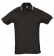 Рубашка поло мужская с контрастной отделкой Practice 270 черная фото 4