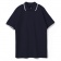 Рубашка поло мужская с контрастной отделкой Practice 270, темно-синий/белый фото 8