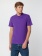 Рубашка поло мужская Summer 170, темно-фиолетовая фото 14