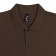 Рубашка поло мужская Summer 170, темно-коричневая (шоколад) фото 19