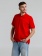 Рубашка поло мужская Virma Premium, красная фото 12