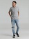 Рубашка поло мужская Virma Premium, серый меланж фото 13